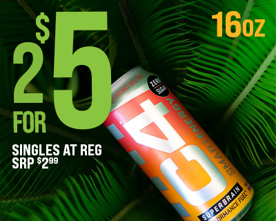 C4 Energy Drinks 2 for $5 singles at reg srp $2.99 +tax +crv  | Prices good thru 5/6/24